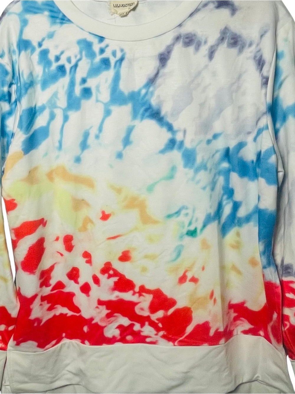 Women’s Tie Dyed Light Weight Sweatshirt